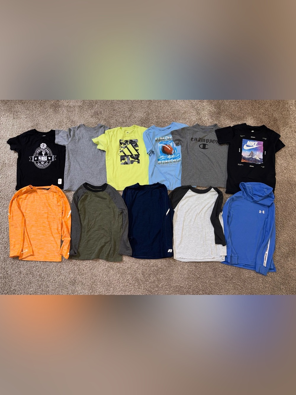 Boys shirt bundle- small 6/7